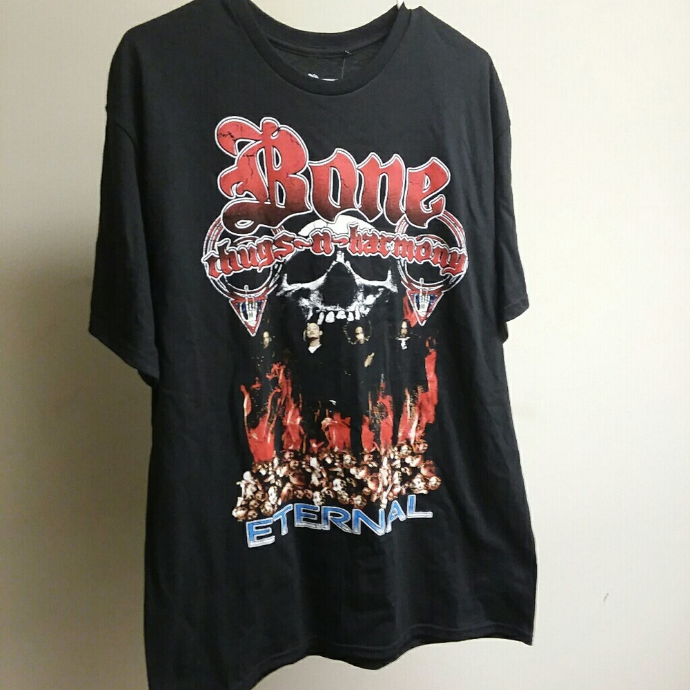 Bone thugs n harmony rap tee t shirt.